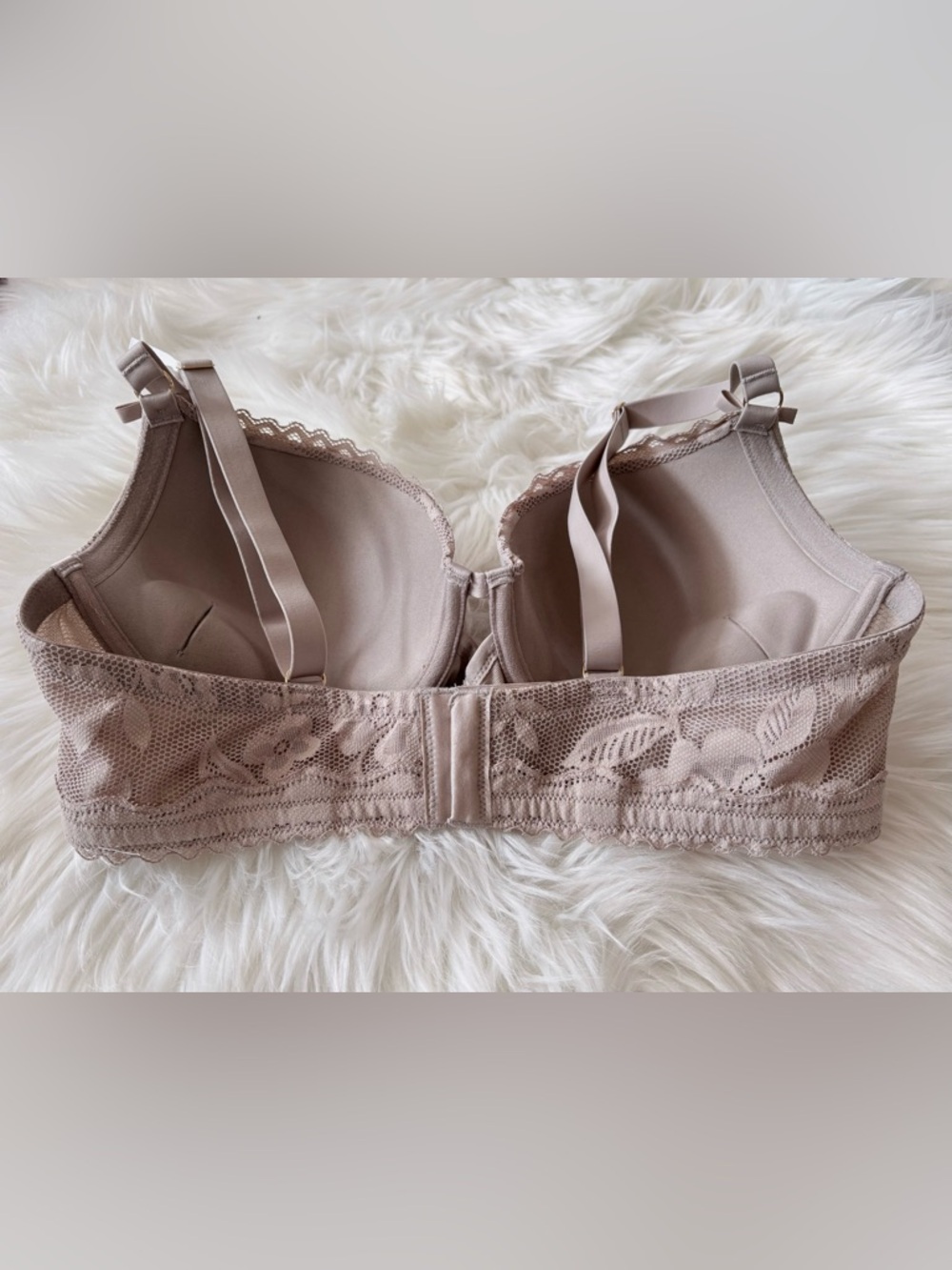 NWOT Aerie Show Off Feeling Femme Lace Plunge Push Up Bra - Picture 7 of 9